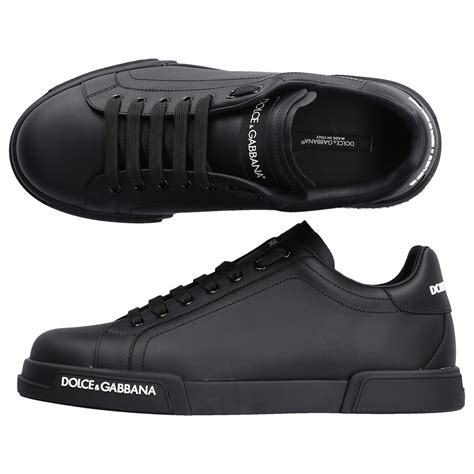 dolce and gabbana shoes black.